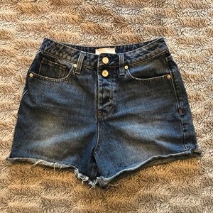 Habitual high rise mom shorts